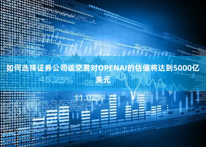 如何选择证券公司该交易对OPENAI的估值将达到5000亿美元